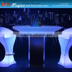 Glowing LED Bar Table / Rechargeable Led Table/ Led Portable Table/ Color Changing Led Table thumbnail-1
