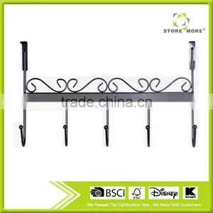 The Door 5 Hook Rack Decorative Hanger for Hanging Clothes Coat Hat thumbnail-1
