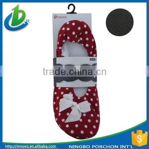 Trade Assurance Jersey Dance Ballet Shoe With Dots Printed thumbnail-4