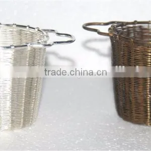 Antique Brass Deep Basket Strainer thumbnail-1