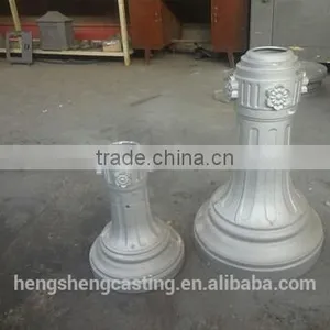 Express Street Decorative Cast Aluminum Light Pole Base thumbnail-2