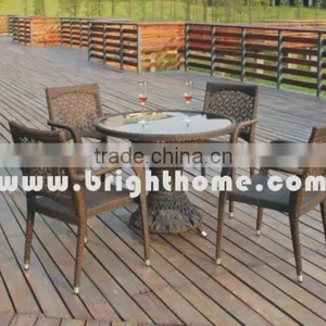 Dining Chair & Table BP-373 PE Rattan Wicker Outddor Furniture thumbnail-1