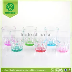 Attractive Design Whiskey Glass With Color Bottom thumbnail-5
