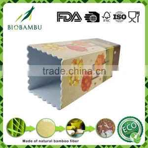 Natural Best Selling Items Bamboo Fiber Plant Flower Pot thumbnail-1