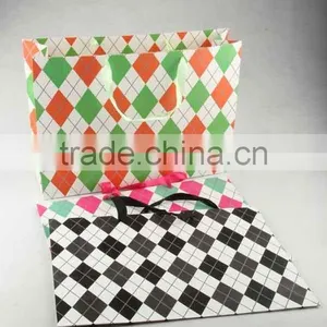Foldable Gift Bag With Diamond Pattern/ Shopping Bag thumbnail-6