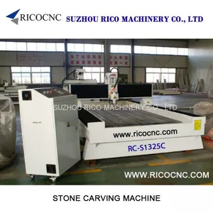 RICOCNC Stone CNC Router Machine Marble Carving Machine CNC Router for Natural Stone Cutting Carving S1325C thumbnail-1