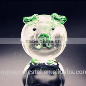 Customized Logo Promotional Cute Engraved Crystal Gift thumbnail-2