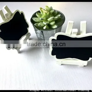 Folding Portable Wood Chalkboard With Stand(2pcs) thumbnail-1