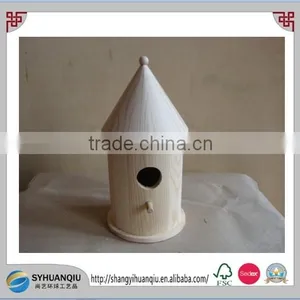 Round Wooden Bird Cage for Cheap Wholesale thumbnail-2
