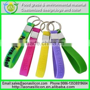 Purchase Cheap Price Silicone With Deboss Logo Key Chain thumbnail-1