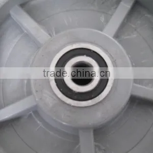 8"*2 Hand Truck Rubber Solid Wheel thumbnail-4