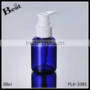 Travel Size Plastic Bottles50ml Hair Shampoo Bottle Shampoo Pump Blue Bottle Hair Shampoo thumbnail-2
