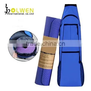 Single Shoulder Zipper Yoga Mat Bag thumbnail-1