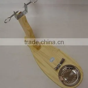 Ham Holder/Ham Stand, in Original Wood Color, Model: B038 thumbnail-1