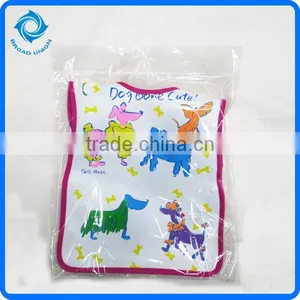 Cartoon Printed Cotton Waterproof Baby Bib thumbnail-1