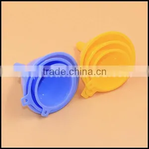Wholesale Colorful Plastic Funnel 3PCS Manufacturer/3 Different Size Plastic Hopper Supplier Price thumbnail-6