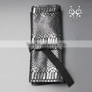 Leather Hair Scissor Shear Holster Pouch Holder Case for Hairdresser With Waist Shoulder Belt thumbnail-2