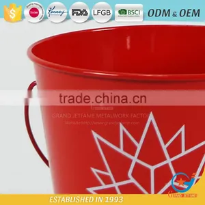 Garden Iron and Zinc Wholesale Galvanised Buckets for Flowers Zinc Buckets for Flowers thumbnail-3
