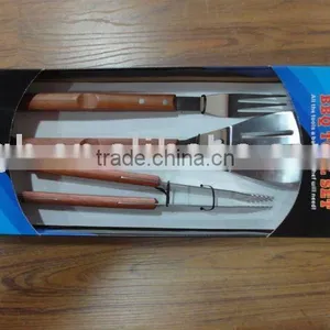 3 Pcs Stainless Steel Bbq Sets thumbnail-1