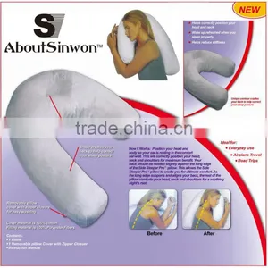 Women Soft Material Neck and Back Pillow thumbnail-1