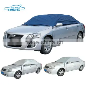 Polyester Half Car Cover , Sun Shade Car Top Cover thumbnail-1
