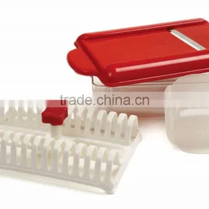 Top Fashion High Quality No-stick Plastic Microwave Potato Chip Maker thumbnail-2