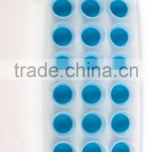 Wholesale Silicone Ice Mould Plastic 21 Pcs Ice Cube Try on Sale thumbnail-3