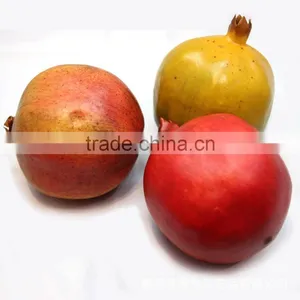 3 Hotsale Artificial Pomegranates Fruit Fake Fruits Faux Fruit thumbnail-1