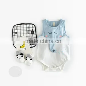 2017 The Elephant Patterned Outfits for 0-2 Years Old Baby thumbnail-1
