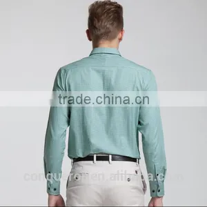 New Design Made to Measure Business Cotton Slim Men Shirt BS925 thumbnail-4