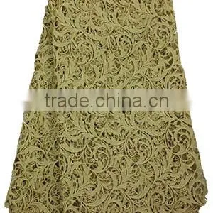 100% Cotton Textile Guipre Lace Fabric Embroidery African Lace Fabrics thumbnail-6