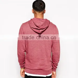 Mens Cheap Bulk Wholesale 100% Cotton Plain Hoodie Black thumbnail-2