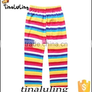 New Arrival Baby Girls Rainbow Leggings Children Tights thumbnail-2