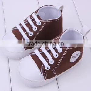 2014 New Baby Product Boys and Girls Canvas Shoe Infant Baby Canvas Shoe thumbnail-5