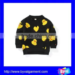 2015 Hot Sell 100% Cotton Long Sleeves Pullover Children's Hoodies thumbnail-3