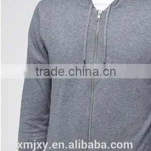Zipper Hoodie 2016 Hot Sale Plain Dyed Sweater thumbnail-3