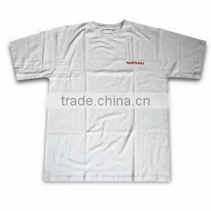 Men's Promotional T-shirt With Round-/V-neck, Long/Short Sleevesa and Embroidered/Printed Logo thumbnail-1