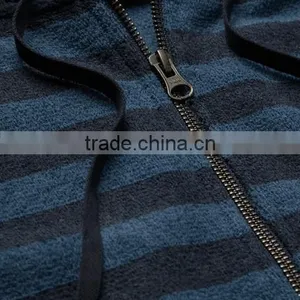 Lowtide Striped Cotton-Blend Terry Hoodie thumbnail-2
