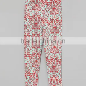 Fashion Girls Cranberry Holly Leggings Printed Girl Pants Casual Children Wear Z-PT80804-6 thumbnail-1