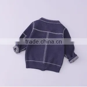 Fashion Design Boys Cotton Children Sweaters Knitting Kids Cardigan thumbnail-4