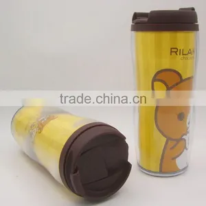 16OZ Double Layers Coffee Mug/travel Auto Cup/THERMOS thumbnail-1