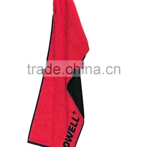 100 Cotton With Zipper Pouch or Pocket Fitness Towel thumbnail-2