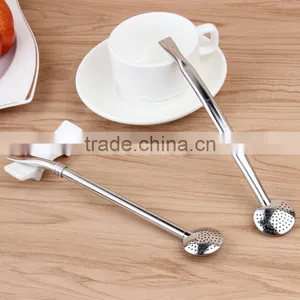 High Quality Stainless Steel Drinking Straw,Filter Metal Straw With Round Head thumbnail-3
