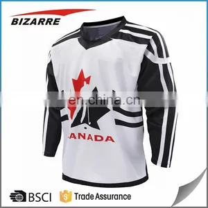 Design Custom Dry Fit Professional Team Ice Hockey Jersey For Unisex thumbnail-6