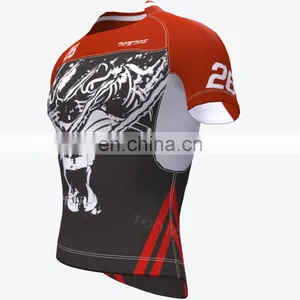 New Design Blank Sublimation Wholesale Women Rugby Jerseys thumbnail-2