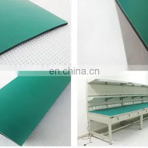 Best Selling Esd Antistatic 2 Layer Rubber Table Mat With Promotion Price thumbnail-2