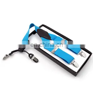 Yiwu Wholesale High Quality Colorful Suspenders,custom Printing Suspenders,adjustable Metal Clips Suspenders thumbnail-5