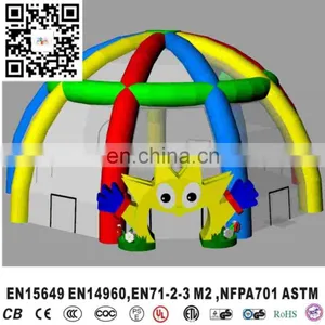 Outdoor Giant Colorful Inflatable Dome Wedding Party Tent Inflatable Trade Show Tent thumbnail-1