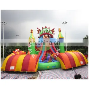 Funny Dragon Inflatable Sport Water Park For Sale thumbnail-1