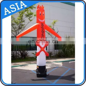 Inflatable Logo Printed Air Dancer With Smiling Face and Spread Hands for Event/business Welcome thumbnail-1